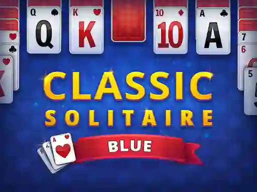 Spel Classic Solitaire Blue på nätet