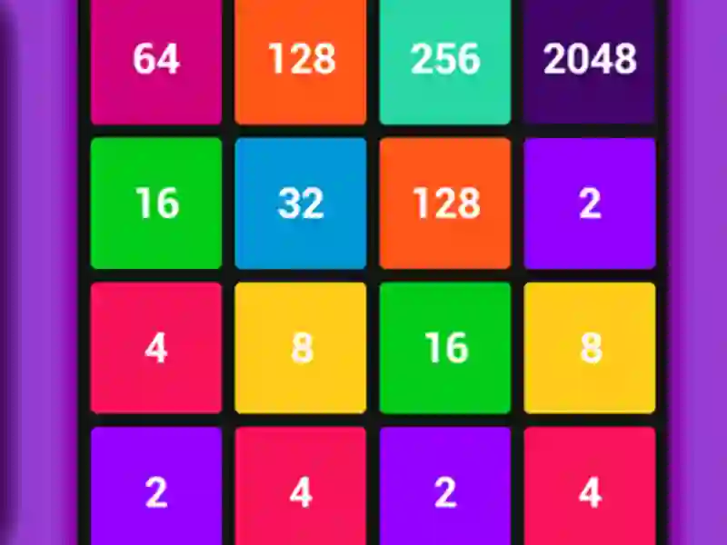 Spel 2048 synthesis på nätet