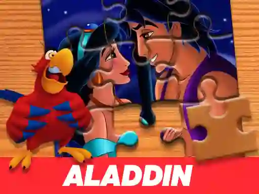 Spel Aladdin Jigsaw Puzzle på nätet