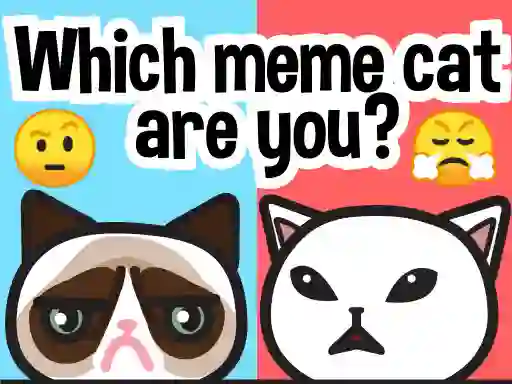 Spel Which Meme Cat Are You? på nätet