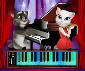 Spel Talking Tom Piano Time på nätet