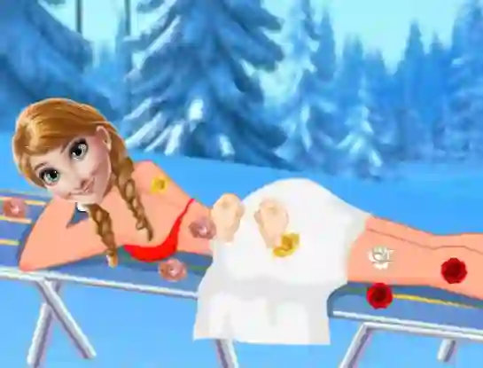 Spel Ice Princess Roses Spa på nätet