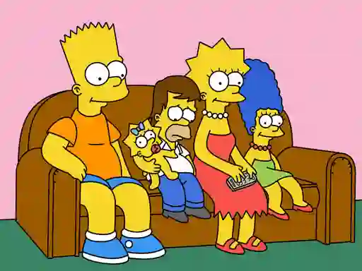 Spel The Simpsons Jigsaw Puzzle på nätet