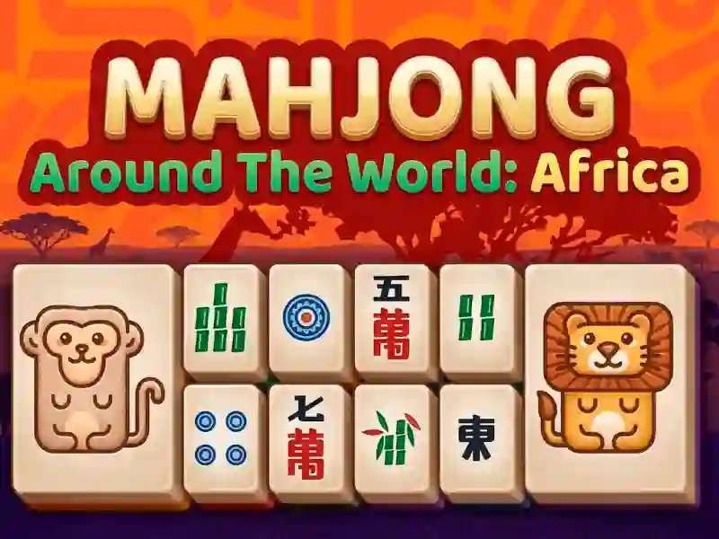 Spel Mahjong Around The World Africa på nätet