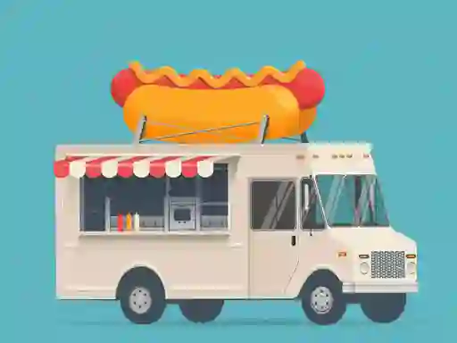 Spel Food Trucks Jigsaw på nätet