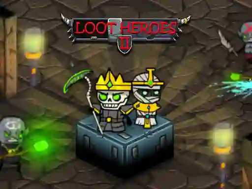 Spel Loot Heroes 2 på nätet