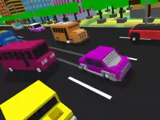Spel Blocky Highway Racing på nätet