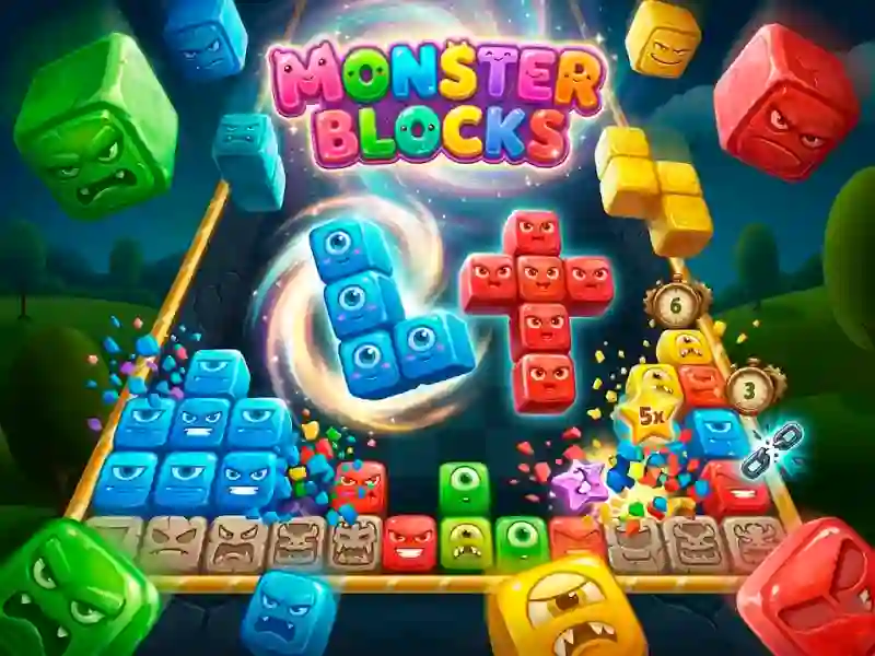 Spel Monster Blocks på nätet