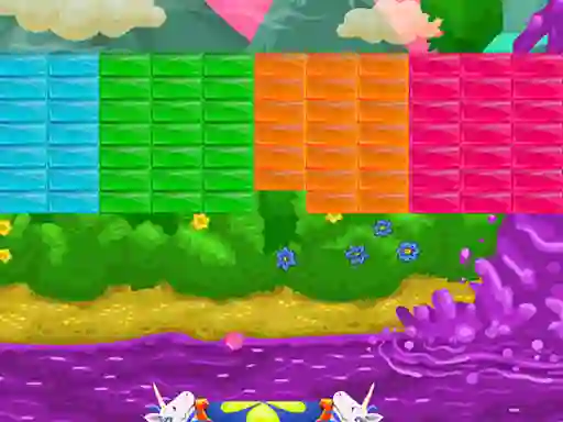 Spel Brick Breaker Unicorn på nätet