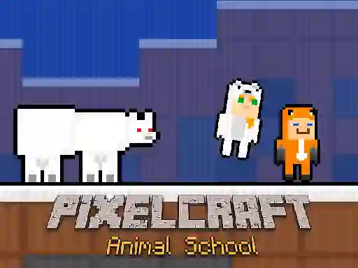 Spel PixelCraft Animal School på nätet