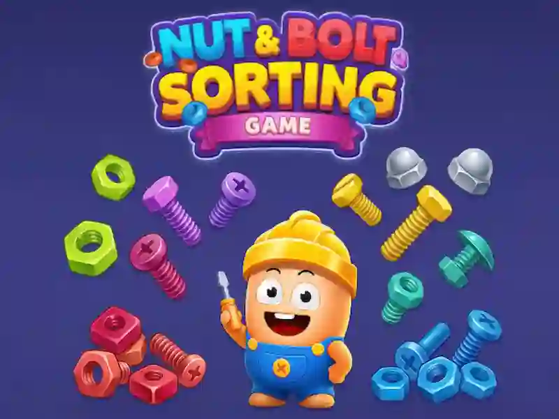 Spel Nuts & Bolt Sorting Game på nätet