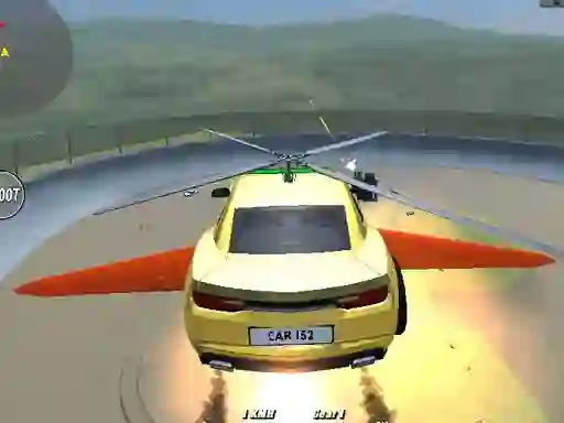 Spel Supra Crash Shooting Fly Cars på nätet