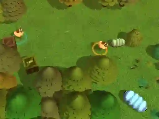 Spel Worms Combat Coop på nätet