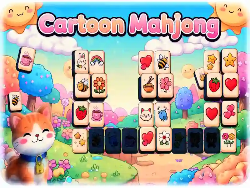 Spel Cartoon Mahjong på nätet