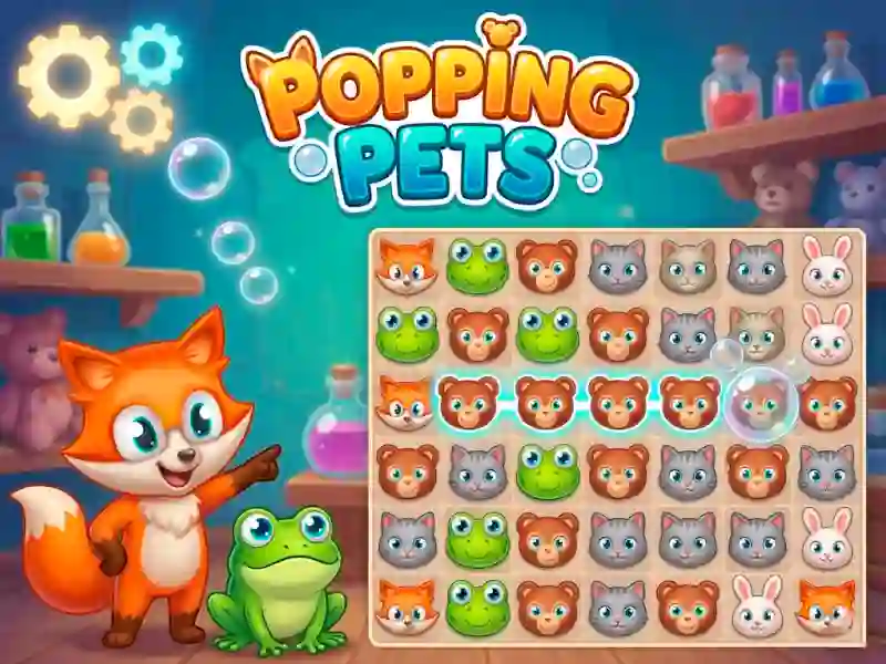 Spel Popping Pets på nätet