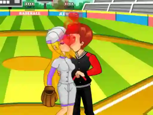 Spel Baseball Kissing på nätet