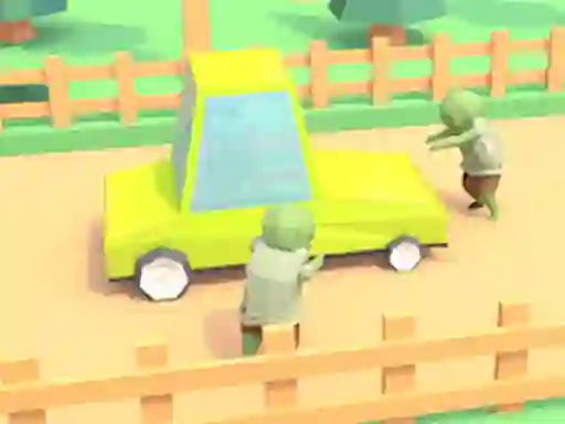 Spel Zombie Road på nätet