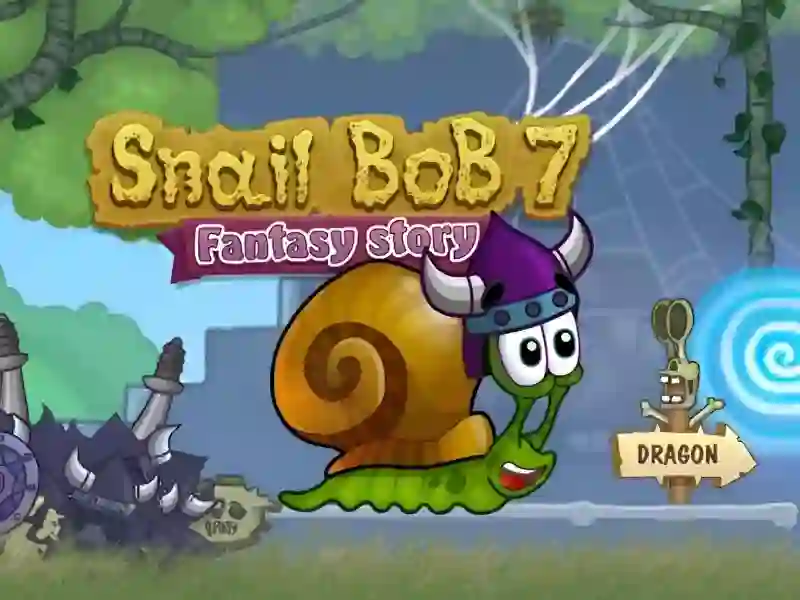 Spel Snail Bob 7 fantasy story på nätet