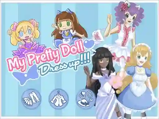 Spel My pretty doll : Dress up på nätet