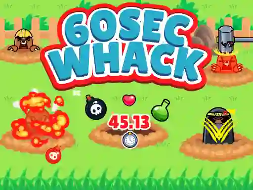 Spel 60 Second Whack på nätet