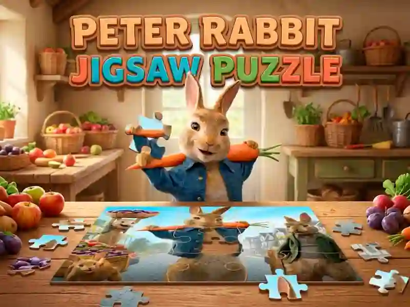 Spel Peter Rabbit Jigsaw Puzzle på nätet