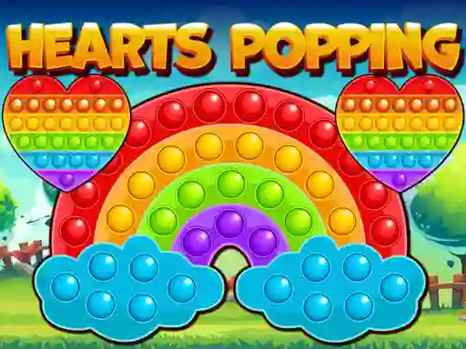 Spel Hearts Popping på nätet
