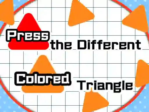 Spel Press The Different Colored Triangle på nätet