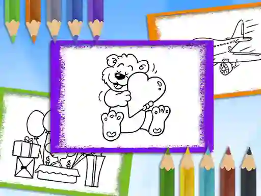 Spel Cartoon Coloring Book på nätet