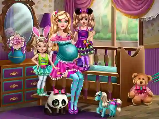 Spel Barbie With Twins på nätet