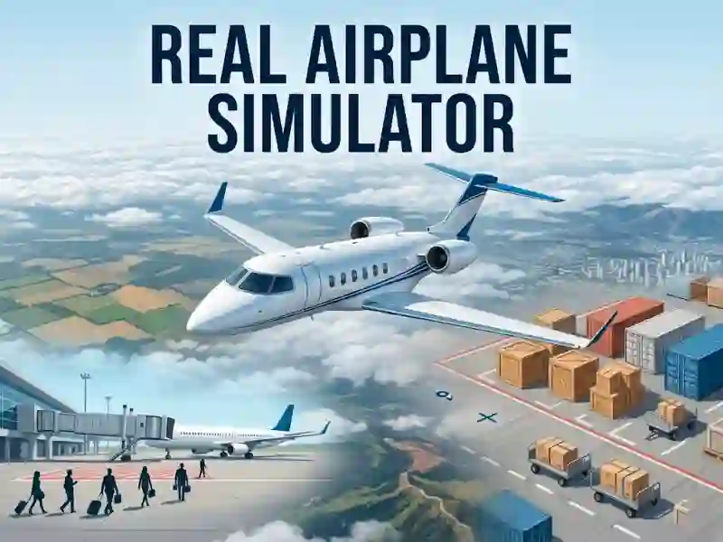 Spel Real Airplane Simulator på nätet