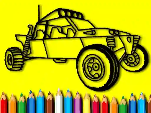Spel Back To School: Rally Car Coloring Book på nätet
