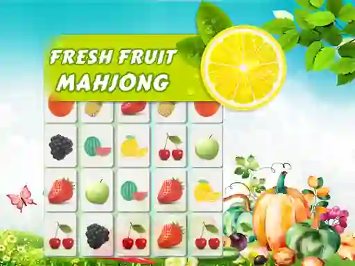 Spel Fresh Fruit Mahjong på nätet