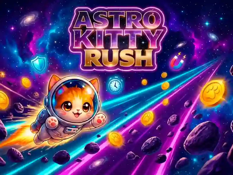 Spel Astro Kitty Rush på nätet