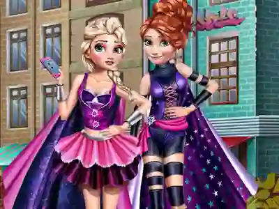 Spel Superhero Spring Princess Dress Up på nätet