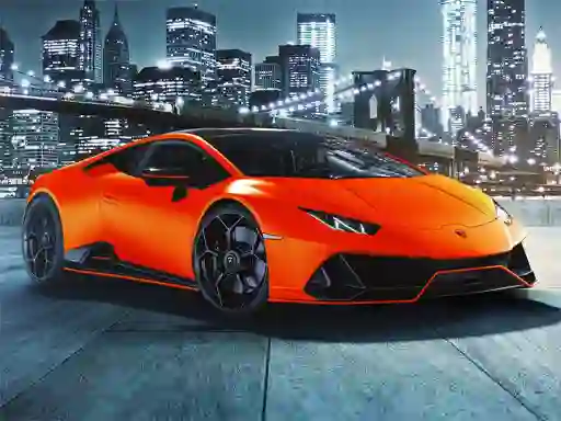 Spel Lamborghini Huracan Evo Puzzle på nätet