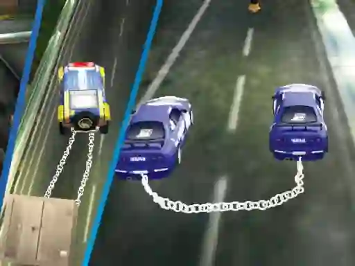 Spel Chained Impossible Driving Police Cars på nätet