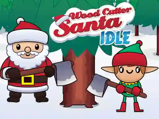 Spel Wood Cutter Santa Idle på nätet