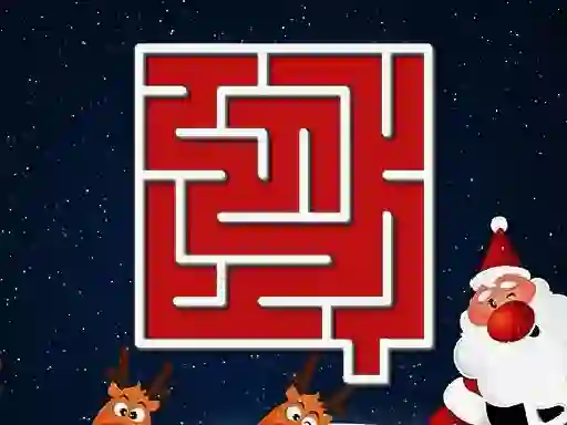Spel Christmas Maze på nätet