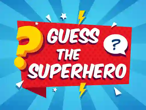 Spel Guess The Superhero på nätet