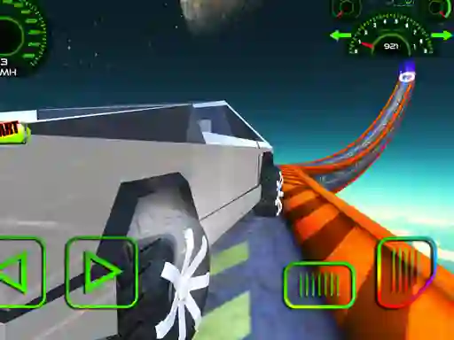 Spel Cyber Truck Race Climb på nätet