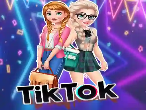 Spel TikTok Trend: Elsa Frozen på nätet