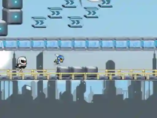 Spel Gravity Guy HTML5 på nätet