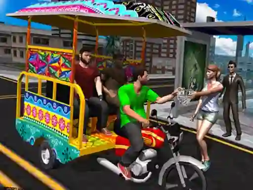 Spel TukTuk Chingchi Rickshaw 3D på nätet