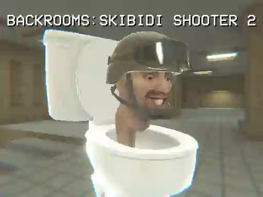 Spel Backrooms: Skibidi Shooter 2 på nätet