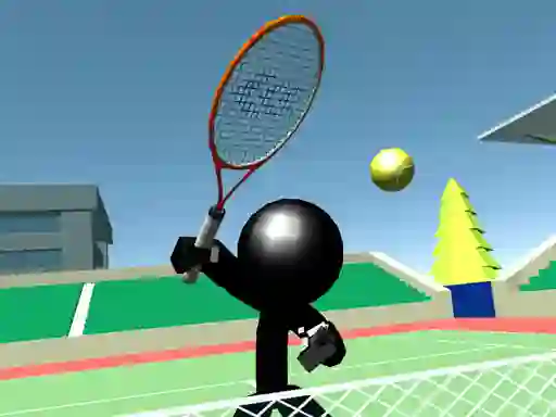 Spel Stickman Tennis 3D på nätet