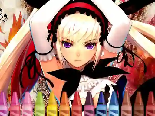 Spel 4GameGround Anime Manga Coloring på nätet