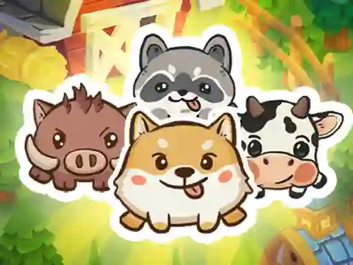 Spel Animal Sort Cute Game Puzzle på nätet