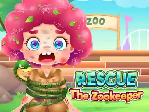 Spel Funny Rescue Zookeeper på nätet