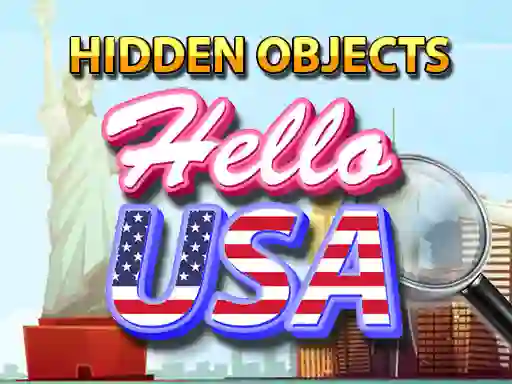 Spel Hidden Objects Hello USA på nätet