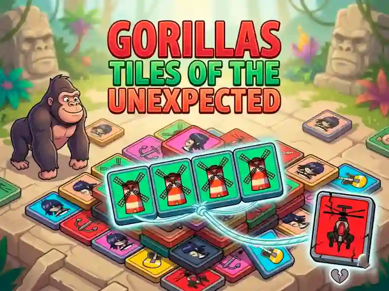 Spel Gorillas Tiles Of The Unexpected på nätet
